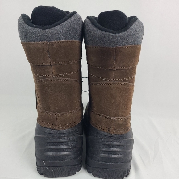 New Northeast Outfitters Insulated Pac Boot Mens Black and Brown. Size US 10 NWT - Picture 3 of 8